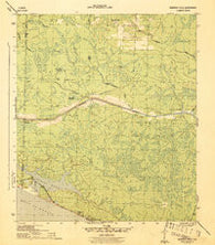 Seminole Hills Florida Historical topographic map, 1:31680 scale, 7.5 X 7.5 Minute, Year 1944