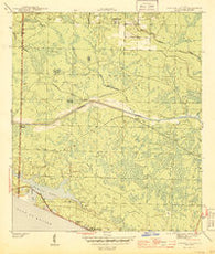 Seminole Hills Florida Historical topographic map, 1:31680 scale, 7.5 X 7.5 Minute, Year 1944