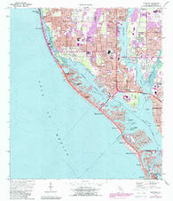 Seminole Florida Historical topographic map, 1:24000 scale, 7.5 X 7.5 Minute, Year 1974