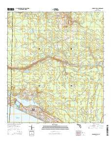 Seminole Hills Florida Current topographic map, 1:24000 scale, 7.5 X 7.5 Minute, Year 2015