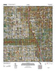 Shady Florida Historical topographic map, 1:24000 scale, 7.5 X 7.5 Minute, Year 2012