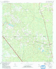 Shady Grove Florida Historical topographic map, 1:24000 scale, 7.5 X 7.5 Minute, Year 1955