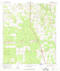 Shady Florida Historical topographic map, 1:24000 scale, 7.5 X 7.5 Minute, Year 1968