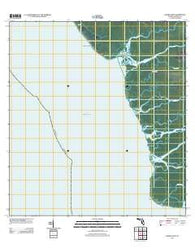 Shark Point Florida Historical topographic map, 1:24000 scale, 7.5 X 7.5 Minute, Year 2012