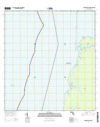 Shark River Island Florida Current topographic map, 1:24000 scale, 7.5 X 7.5 Minute, Year 2015