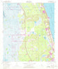Sharpes Florida Historical topographic map, 1:24000 scale, 7.5 X 7.5 Minute, Year 1949