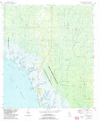 Shired Island Florida Historical topographic map, 1:24000 scale, 7.5 X 7.5 Minute, Year 1955