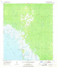 Shired Island Florida Historical topographic map, 1:24000 scale, 7.5 X 7.5 Minute, Year 1955