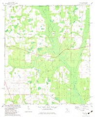 Sills Florida Historical topographic map, 1:24000 scale, 7.5 X 7.5 Minute, Year 1982