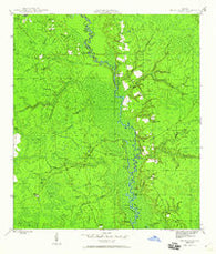 Smith Creek Florida Historical topographic map, 1:24000 scale, 7.5 X 7.5 Minute, Year 1945