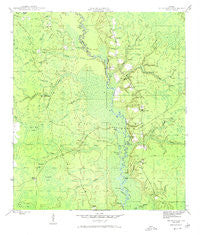 Smith Creek Florida Historical topographic map, 1:24000 scale, 7.5 X 7.5 Minute, Year 1945