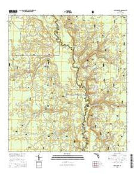 Smith Creek Florida Current topographic map, 1:24000 scale, 7.5 X 7.5 Minute, Year 2015
