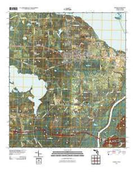 Sneads Florida Historical topographic map, 1:24000 scale, 7.5 X 7.5 Minute, Year 2011