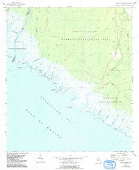 Snipe Island Florida Historical topographic map, 1:24000 scale, 7.5 X 7.5 Minute, Year 1955