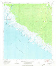 Snipe Island Florida Historical topographic map, 1:24000 scale, 7.5 X 7.5 Minute, Year 1955