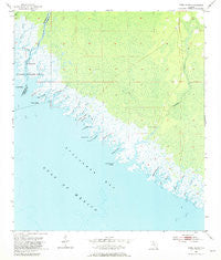 Snipe Island Florida Historical topographic map, 1:24000 scale, 7.5 X 7.5 Minute, Year 1955