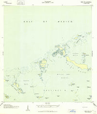 Snipe Keys Florida Historical topographic map, 1:24000 scale, 7.5 X 7.5 Minute, Year 1943