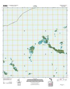 Snipe Keys Florida Historical topographic map, 1:24000 scale, 7.5 X 7.5 Minute, Year 2012