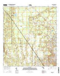 Socrum Florida Current topographic map, 1:24000 scale, 7.5 X 7.5 Minute, Year 2015