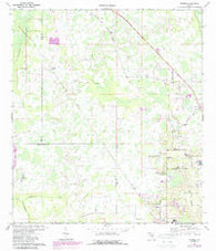Socrum Florida Historical topographic map, 1:24000 scale, 7.5 X 7.5 Minute, Year 1975