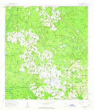 Socrum Florida Historical topographic map, 1:24000 scale, 7.5 X 7.5 Minute, Year 1944