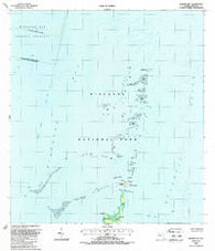 Soldier Key Florida Historical topographic map, 1:24000 scale, 7.5 X 7.5 Minute, Year 1988