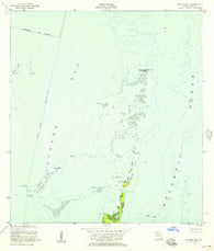 Soldier Key Florida Historical topographic map, 1:24000 scale, 7.5 X 7.5 Minute, Year 1956