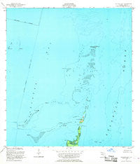 Soldier Key Florida Historical topographic map, 1:24000 scale, 7.5 X 7.5 Minute, Year 1956
