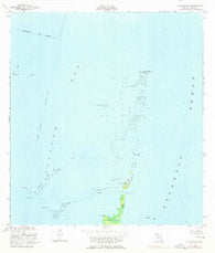 Soldier Key Florida Historical topographic map, 1:24000 scale, 7.5 X 7.5 Minute, Year 1956