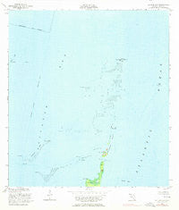 Soldier Key Florida Historical topographic map, 1:24000 scale, 7.5 X 7.5 Minute, Year 1956