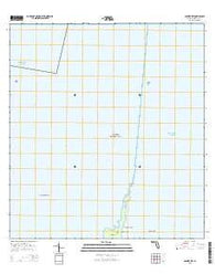 Soldier Key Florida Current topographic map, 1:24000 scale, 7.5 X 7.5 Minute, Year 2015