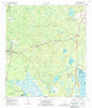 Sopchoppy Florida Historical topographic map, 1:24000 scale, 7.5 X 7.5 Minute, Year 1972