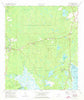 Sopchoppy Florida Historical topographic map, 1:24000 scale, 7.5 X 7.5 Minute, Year 1972