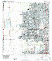 South Miami NW Florida Historical topographic map, 1:24000 scale, 7.5 X 7.5 Minute, Year 1994