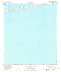 South Of Holley Florida Historical topographic map, 1:24000 scale, 7.5 X 7.5 Minute, Year 1970