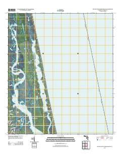 South Ponte Vedra Beach Florida Historical topographic map, 1:24000 scale, 7.5 X 7.5 Minute, Year 2012
