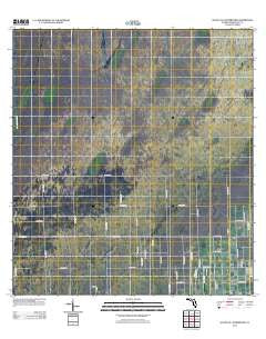 South of Coopertown Florida Historical topographic map, 1:24000 scale, 7.5 X 7.5 Minute, Year 2012