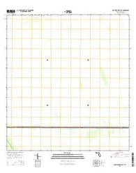 South of Deem City Florida Current topographic map, 1:24000 scale, 7.5 X 7.5 Minute, Year 2015