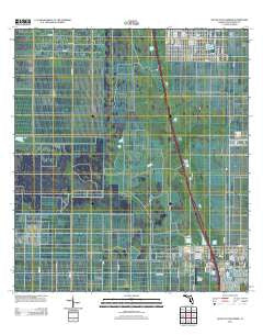 South of Fellsmere Florida Historical topographic map, 1:24000 scale, 7.5 X 7.5 Minute, Year 2012