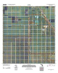 South of Okeelanta Florida Historical topographic map, 1:24000 scale, 7.5 X 7.5 Minute, Year 2012