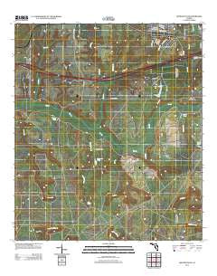 Spencer Flats Florida Historical topographic map, 1:24000 scale, 7.5 X 7.5 Minute, Year 2012