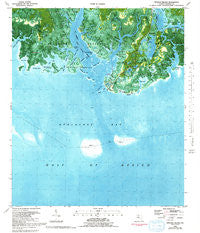 Sprague Island Florida Historical topographic map, 1:24000 scale, 7.5 X 7.5 Minute, Year 1982