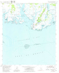 Sprague Island Florida Historical topographic map, 1:24000 scale, 7.5 X 7.5 Minute, Year 1954