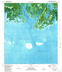 Sprague Island Florida Historical topographic map, 1:24000 scale, 7.5 X 7.5 Minute, Year 1982