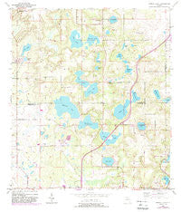 Spring Lake Florida Historical topographic map, 1:24000 scale, 7.5 X 7.5 Minute, Year 1954