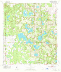 Spring Lake Florida Historical topographic map, 1:24000 scale, 7.5 X 7.5 Minute, Year 1954