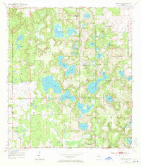 Spring Lake Florida Historical topographic map, 1:24000 scale, 7.5 X 7.5 Minute, Year 1954