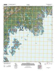 Spring Creek Florida Historical topographic map, 1:24000 scale, 7.5 X 7.5 Minute, Year 2012