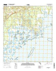 Spring Creek Florida Current topographic map, 1:24000 scale, 7.5 X 7.5 Minute, Year 2015
