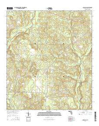 Spring Hill Florida Current topographic map, 1:24000 scale, 7.5 X 7.5 Minute, Year 2015